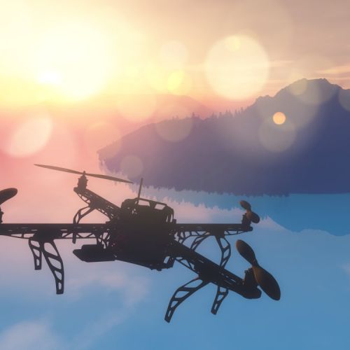 Imágenes aéreas mediante dron incluso en interiores